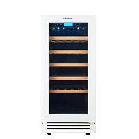 Винный шкаф CellarPrivate встраиваемый, однокамерный на 32 бутылки (CP032-1TWH) белый со скрытой руч