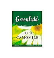 Чай в пакетиках Greenfield Rich Camomile травяной 100х1.5 г арт. 1141-10
