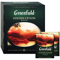 Чай в пакетиках Greenfield Golden Ceylon (Голден Цейлон) 100х2 г арт.0581-09