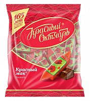 Конфеты Красный Октябрь Красный мак 250 гр
