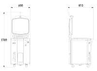 Тестоделитель Jac DIV 20 (квадрат)