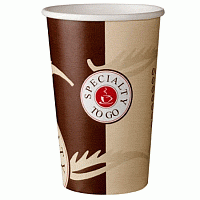 Одноразовая посуда Хухтамаки SP 16 Coffee-to-Go 400мл стакан для горячих напитков бумага, 50шт