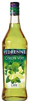 Сироп для кофе и коктейлей Vedrenne Лайм Джус 1 л