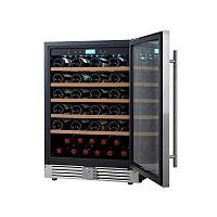 Винный шкаф CellarPrivate встраиваемый, однокамерный на 51 бутылку (СР051-1Т)