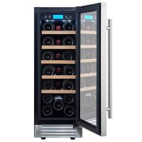 Винный шкаф CellarPrivate встраиваемый, однокамерный на 20 бутылок (CP020-1T)
