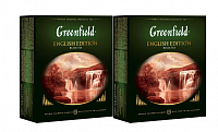Чай в пакетиках Greenfield English Edition (Инглиш Эдишн) 200 г набор 2 упаковки арт.1383-02