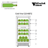 Винный шкаф Cold Vine C23-KBT2