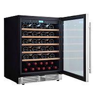 Винный шкаф CellarPrivate встраиваемый, однокамерный на 51 бутылку (СР051-1Т)