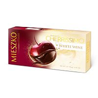 Конфеты MIESZKO CHERRISSIMO WHITE WINE /НГ/ 142г*13