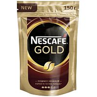 Кофе растворимый сублимированный Nescafe Gold 150г