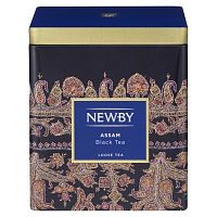 Чай NEWBY Ассам черный в жестяной банке 125 гр.