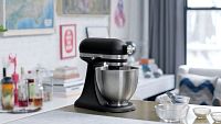 Планетарный миксер KITCHENAID MINI ARTISAN 3.3Л матовый чёрный 5KSM3311XEBM