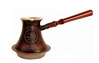 Турка медная JEZVA COFFEE для индукции 420 мл