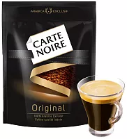 Кофе растворимый сублимированный Carte Noire Original 200 гр (пакет)