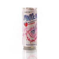 Газированный безалкогольный напиток Milkis  со вкусом Клубники, 250 мл