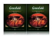 Чай в пакетиках Greenfield Kenyan Sunrise (Кениан Санрайз) 100х2 г. 2 упаковки арт.0600-09