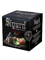 Чай черный клубника-базилик SIGURD TEA HOUSE Black Tea Strawberry & Basil 15*2 гр