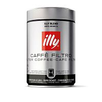Молотый кофе Illy 100% Арабика  темная обжарка фильтр 250гр.