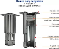 Охлаждаемый стол Hicold GNG 111/HT