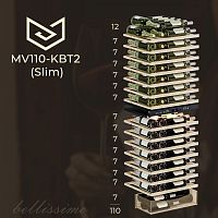 Винный шкаф Meyvel Meyvel MV110-KBT2 (Slim)