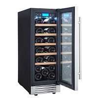 Винный шкаф CellarPrivate встраиваемый, однокамерный на 20 бутылок (CP020-1T)
