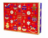 Шоколадные конфеты Feletti Christmas Toys с фундуком темный шоколад 250г